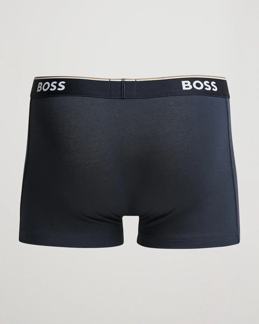 3-Pack Trunk Boxer Shorts Open Blue